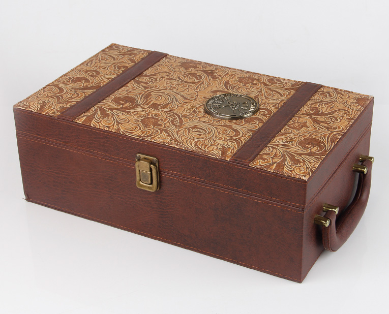 紅酒皮盒制作 紅酒皮盒